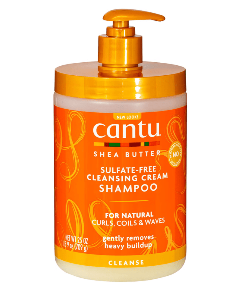 Cantu Shea Butter For Natural Hair Cleansing Cream Shampoo 25Oz