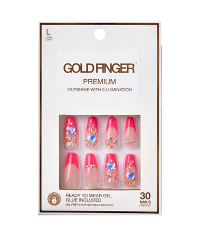 Gold Finger Premium Nails #Gjp