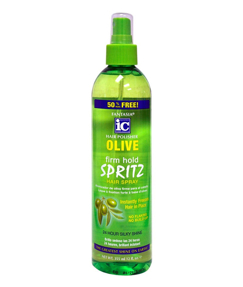 Fantasia Ic Hair Polisher Olive Spritz[Firm Hold] 10Oz