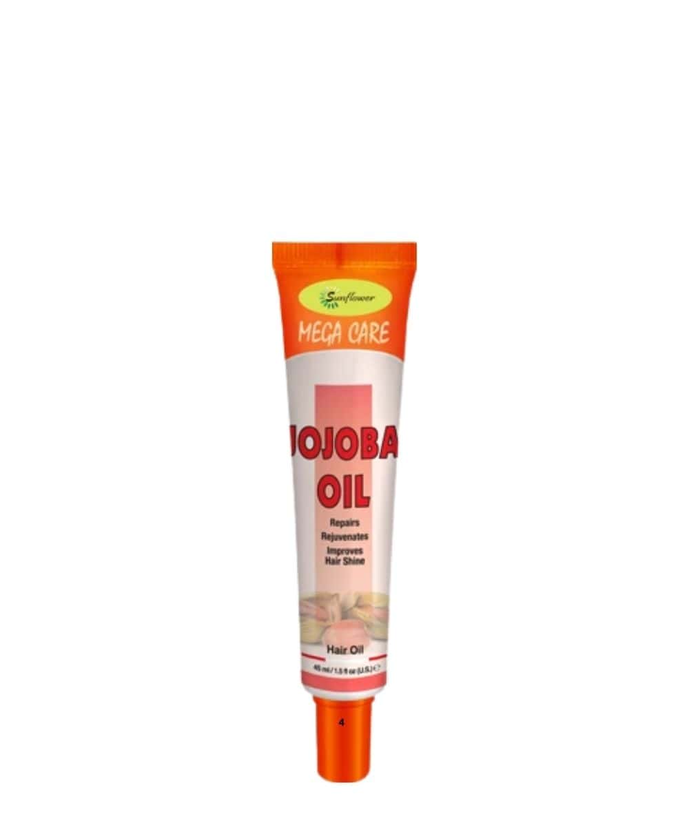 Sunflower Mega Care Jojoba Oil Hair Oil Tube 1.5Oz Cloré Beauty
