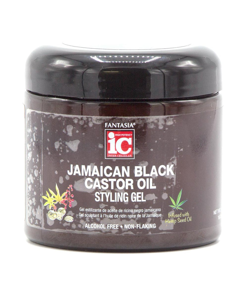 Fantasia Ic Styling Gel[Jamaican Black Castor Oil] 16Oz