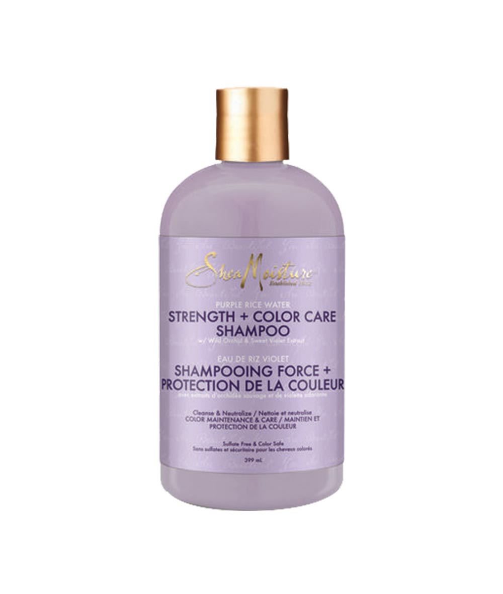 Sheamoisture Purple Rice Water Strengthandcolor Care Shampoo 399ml Cloré Beauty