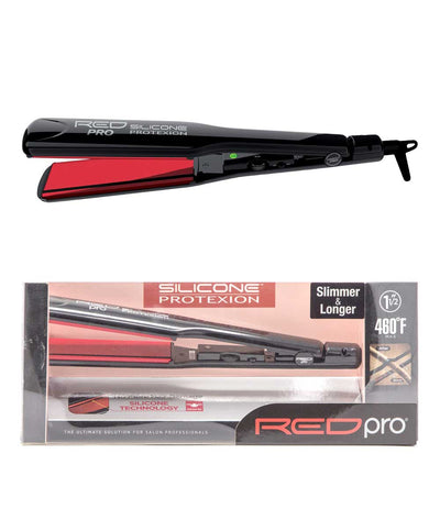 Red Pro Silicone Protexion Flat Iron 460F #Fips