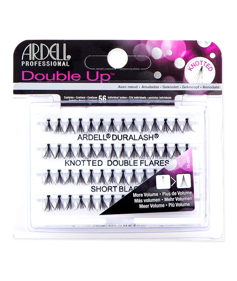 Ardell Individuals Double Up Knotted Double Flares-Black