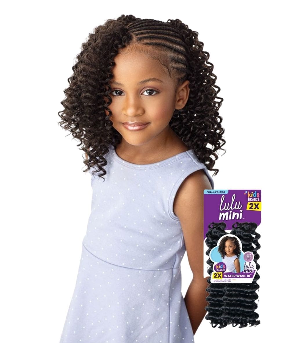 Sensationnel Lulu Mini Kids Braids - 2X Water Wave 10 – Cloré Beauty