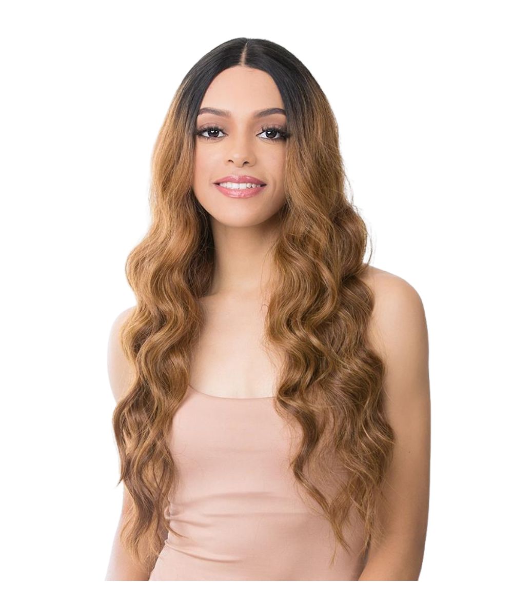 Itsawig Human Hair Mix Full Hd Lace Wig Romance Curl 26