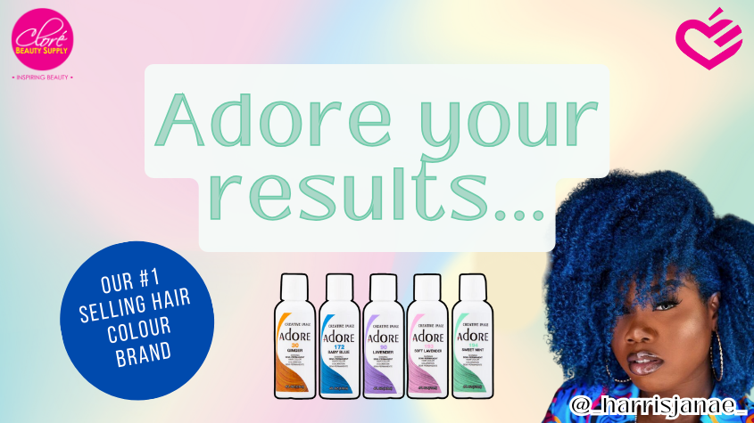 Adore your results with our bestselling hair colour brand!