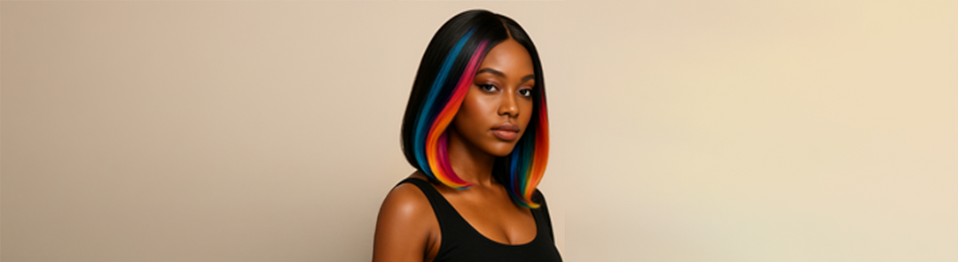 Colour Me Bold : Embrace the Power of a Colourful Wig