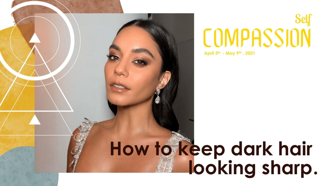 How to keep dark hair colours looking sharp