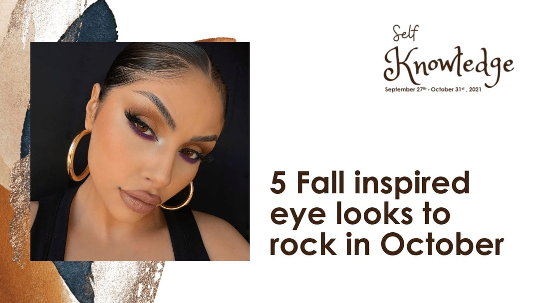 5 Fall Inspired Eye Looks to Rock in October