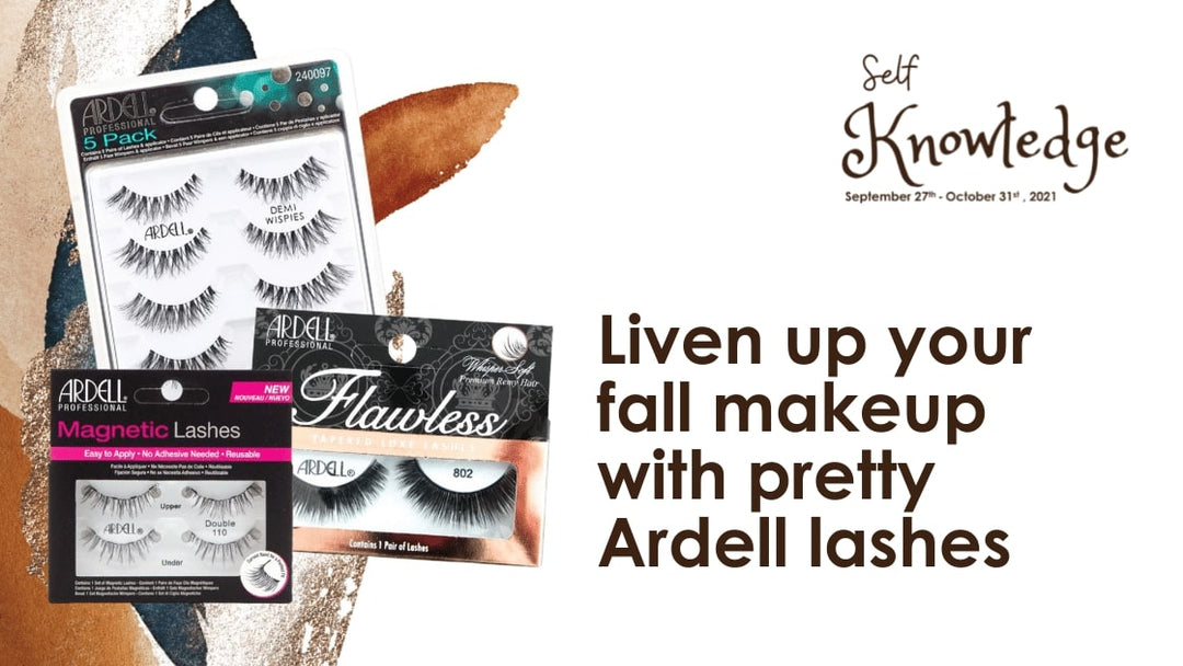 Liven up your fall makeup with pretty Ardell lashes