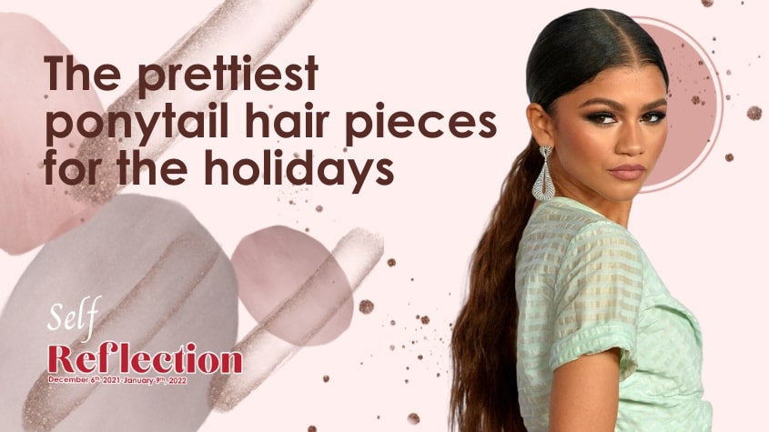 The Prettiest Ponytail Hair Pieces for the Holidays