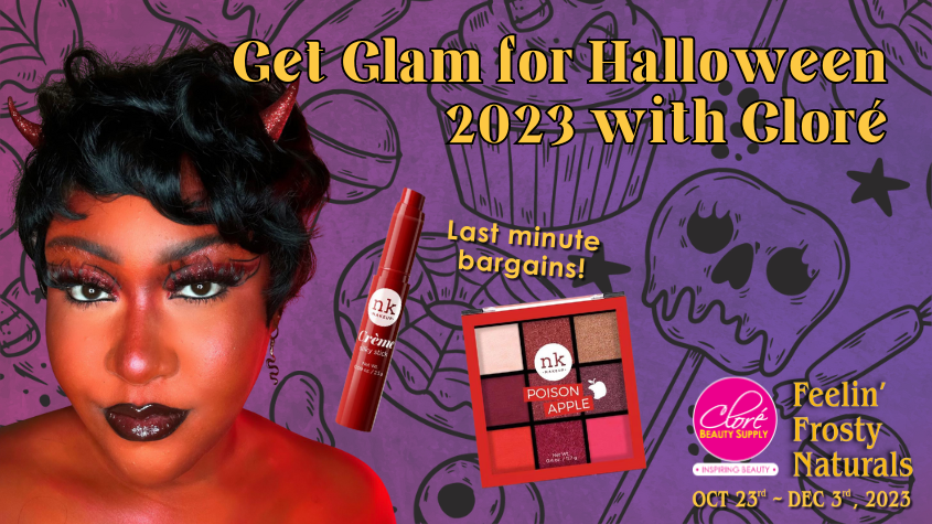 Get Glam for Halloween 2023 with Cloré - Last Minute Hair & Beauty Bar ...