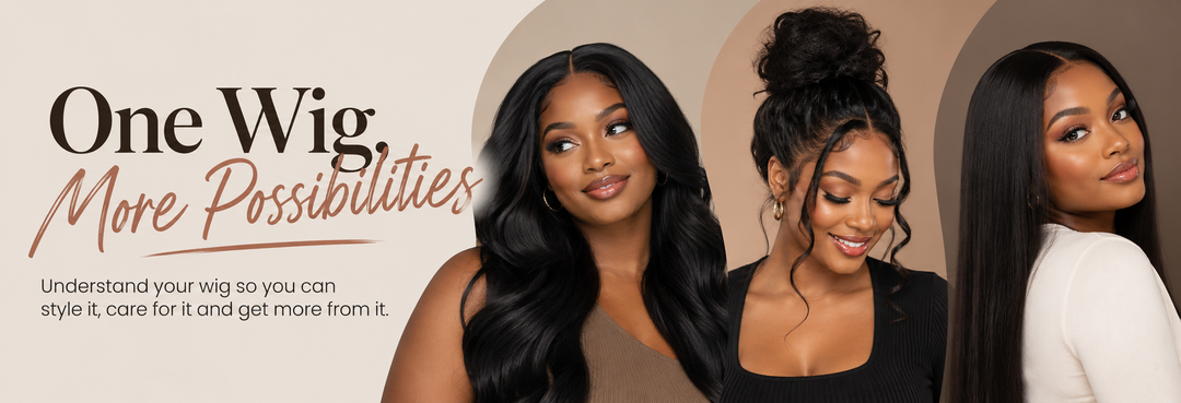 The Guide to Understanding Wigs: One Wig, More Possibilities!