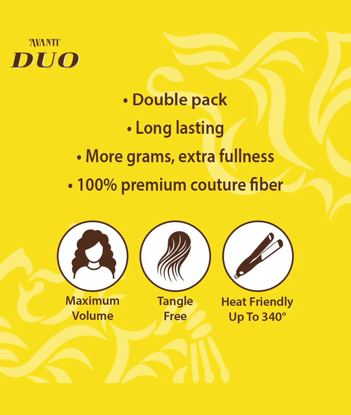 Hair Couture Duo double pack tangle-free heat-friendly synthetic hair