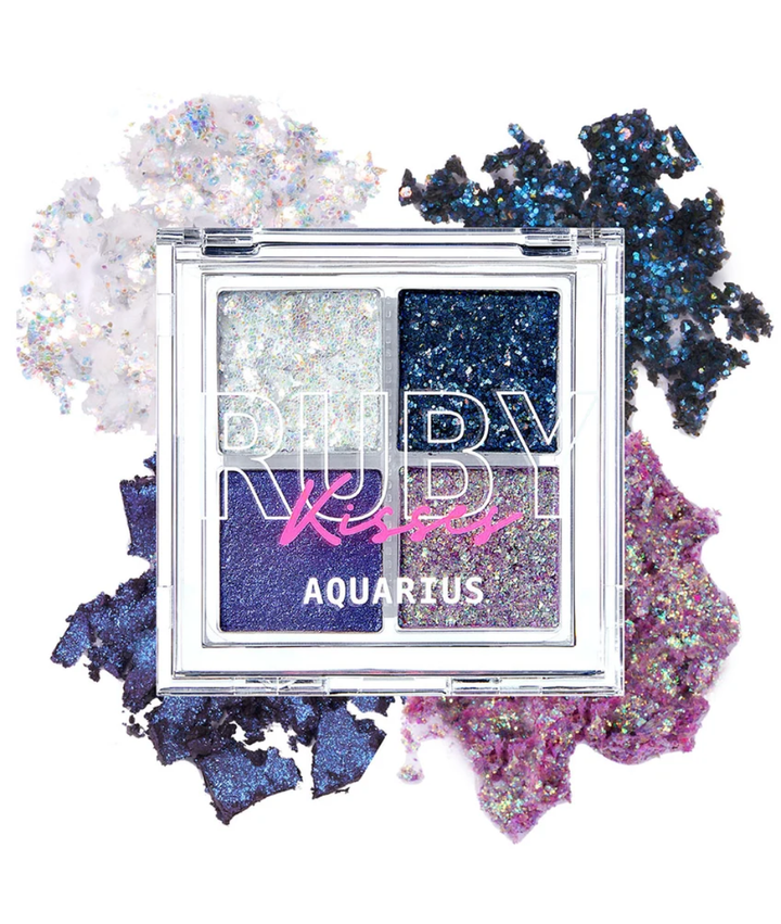 Ruby Kisses Glitter Gem Palette GGP glitter eye makeup
