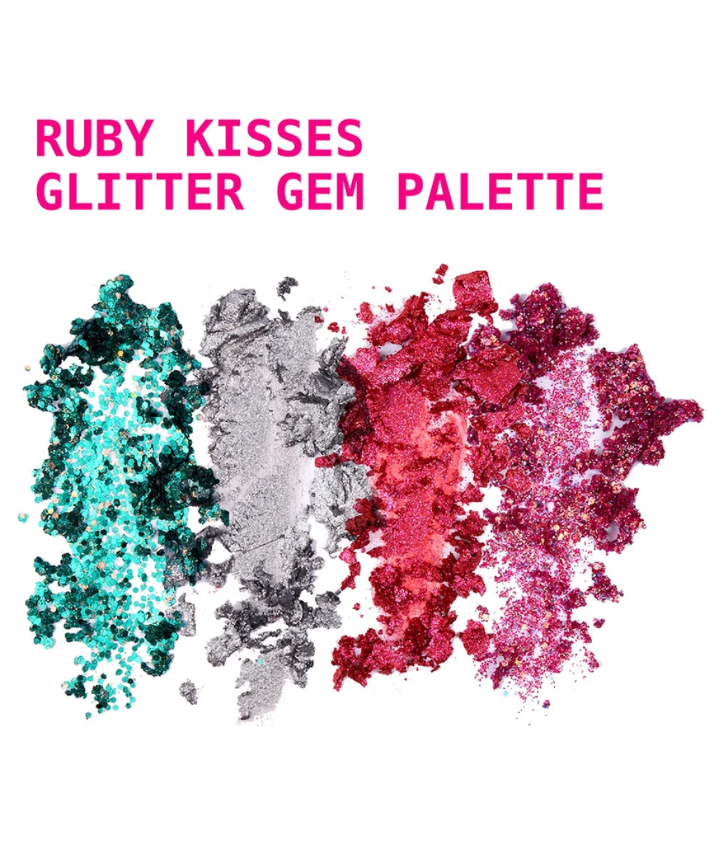 Ruby Kisses Glitter Gem Palette GGP product view