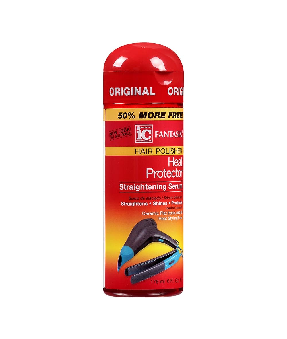 Fantasia Ic Hair Polisher Heat Straighening Serum[Heat Protector] 6Oz, HAIR CARE - Cloré Beauty