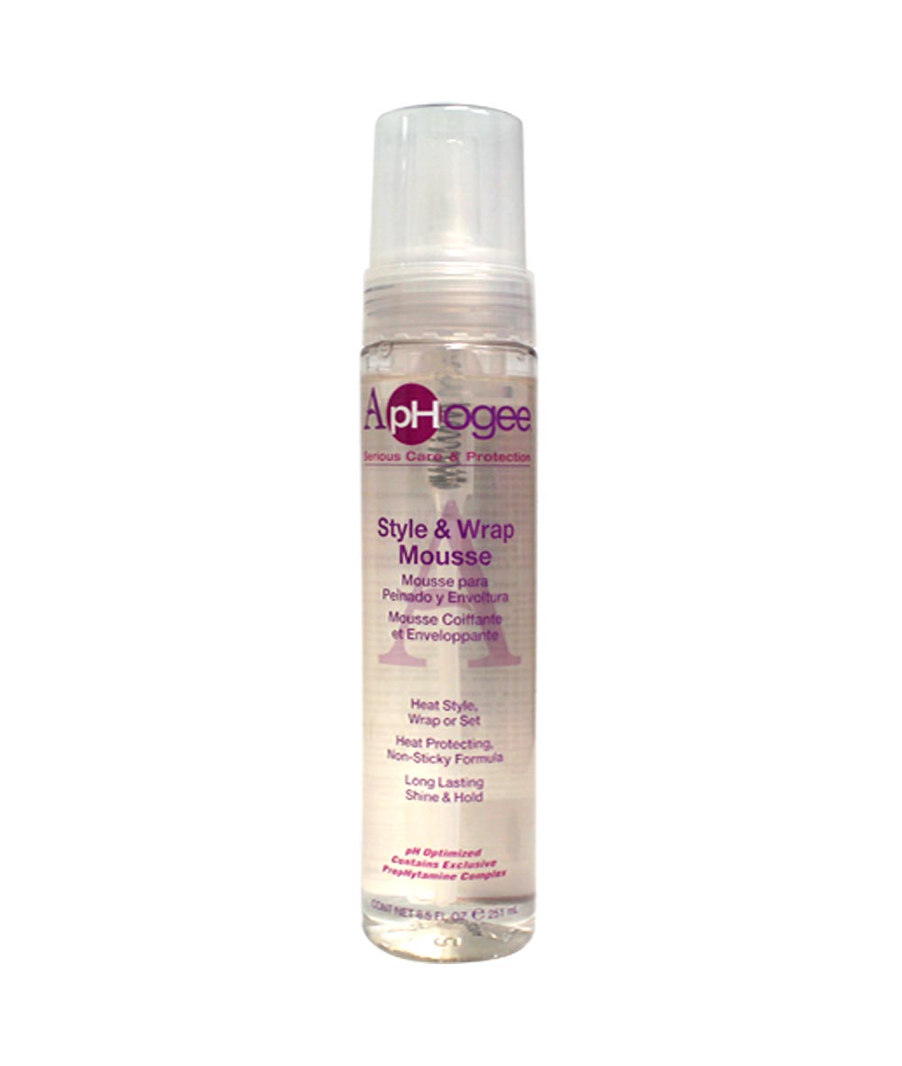 Aphogee Styl&Wrap Mousse 8.5Oz