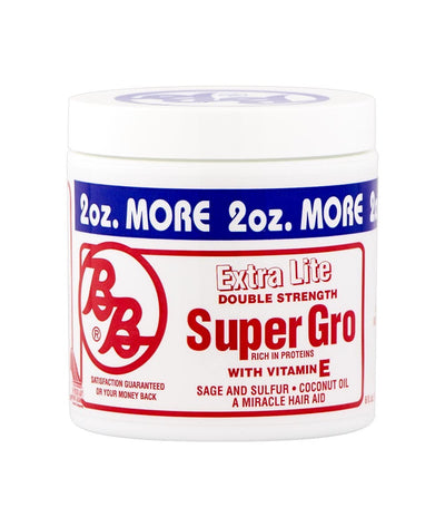 Bronner Bros Super Gro Rich In Proteins[Extra Lite] 6Oz