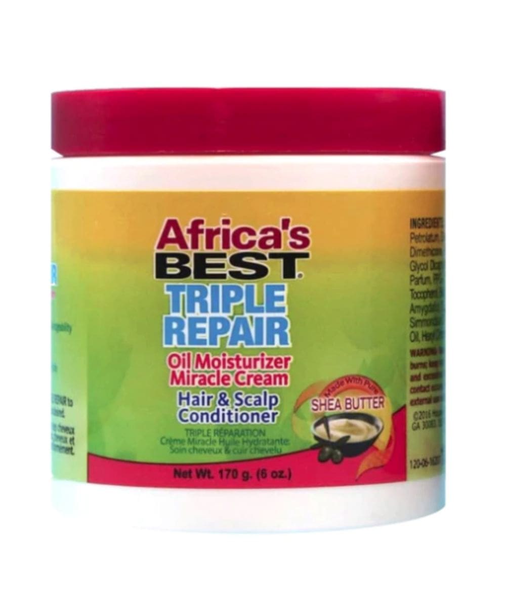 Africa's Best Triple repair Miracle Cream 6oz, HAIR CARE - Cloré Beauty