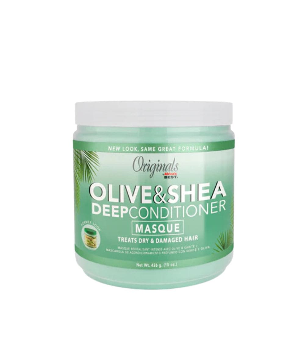 Africas Best Olive Oil & Shea Deep Conditioner 15oz, Hair Care - Cloré Beauty