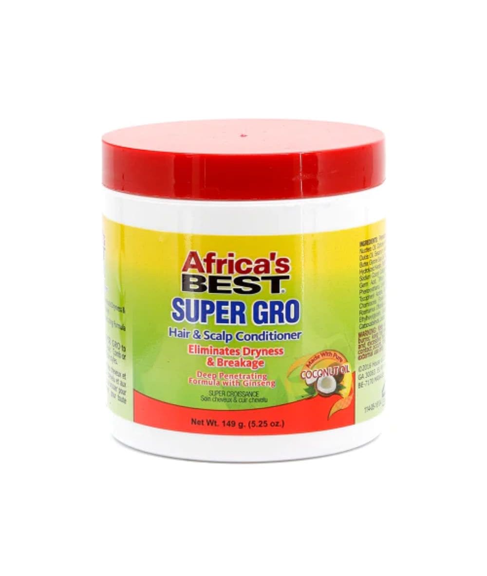 Africas Best Hair & Scalp Conditioner Super Gro(Regular) 5.25oz, Hair Care - Cloré Beauty