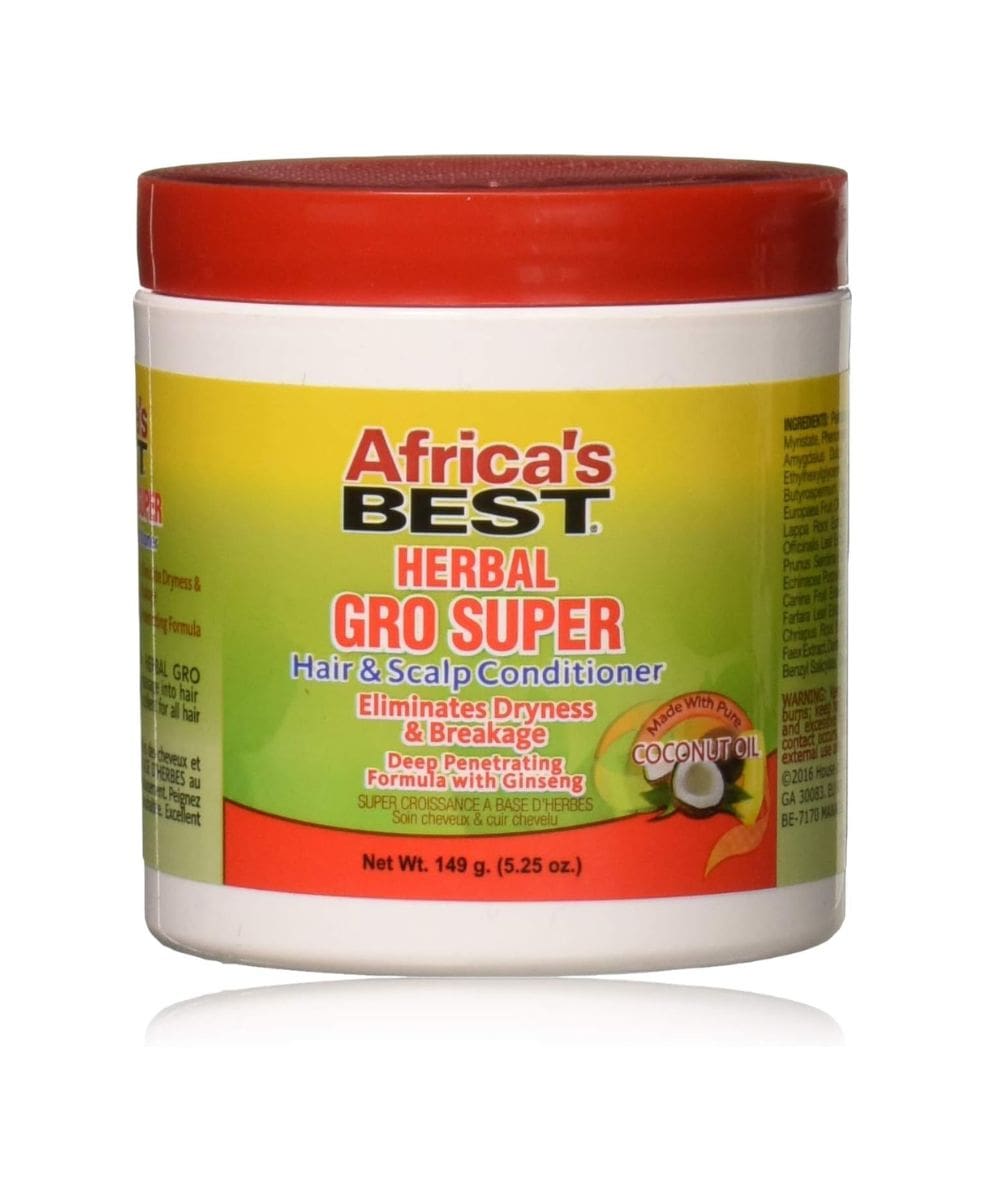 Africas Best Hair & Scalp Conditioner Herbal Gro(Super) 5.25oz, HAIR CARE - Cloré Beauty