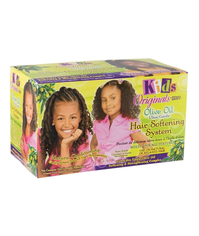 Kids Organics By Africas Best Olive Oil Hair Softening Kit