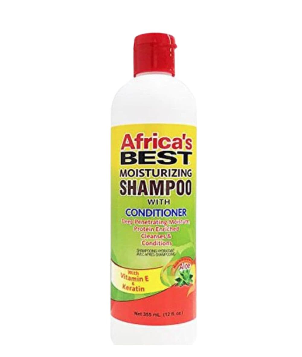 Africa's Best Moisturizing Shampoo with Conditioner 12oz, Hair Care - Cloré Beauty