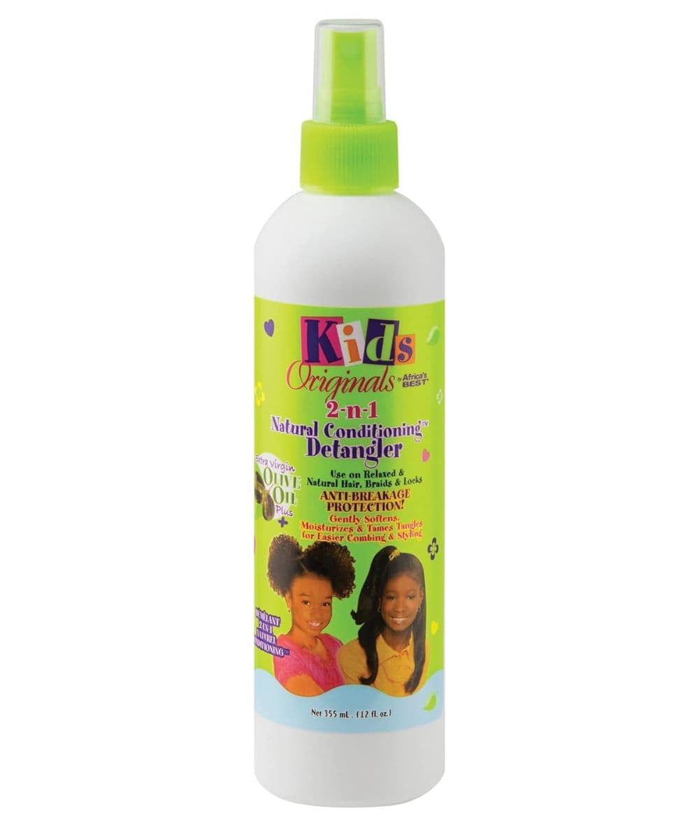 Kids Originals By Africa's Best  2-n-1 Natural Conditioning Detangler 12oz, Hair Care - Cloré Beauty