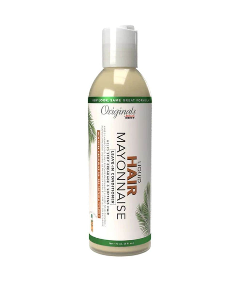 Africas Best Liquid Hair Mayonnaise Leave-in Conditioner 6Oz