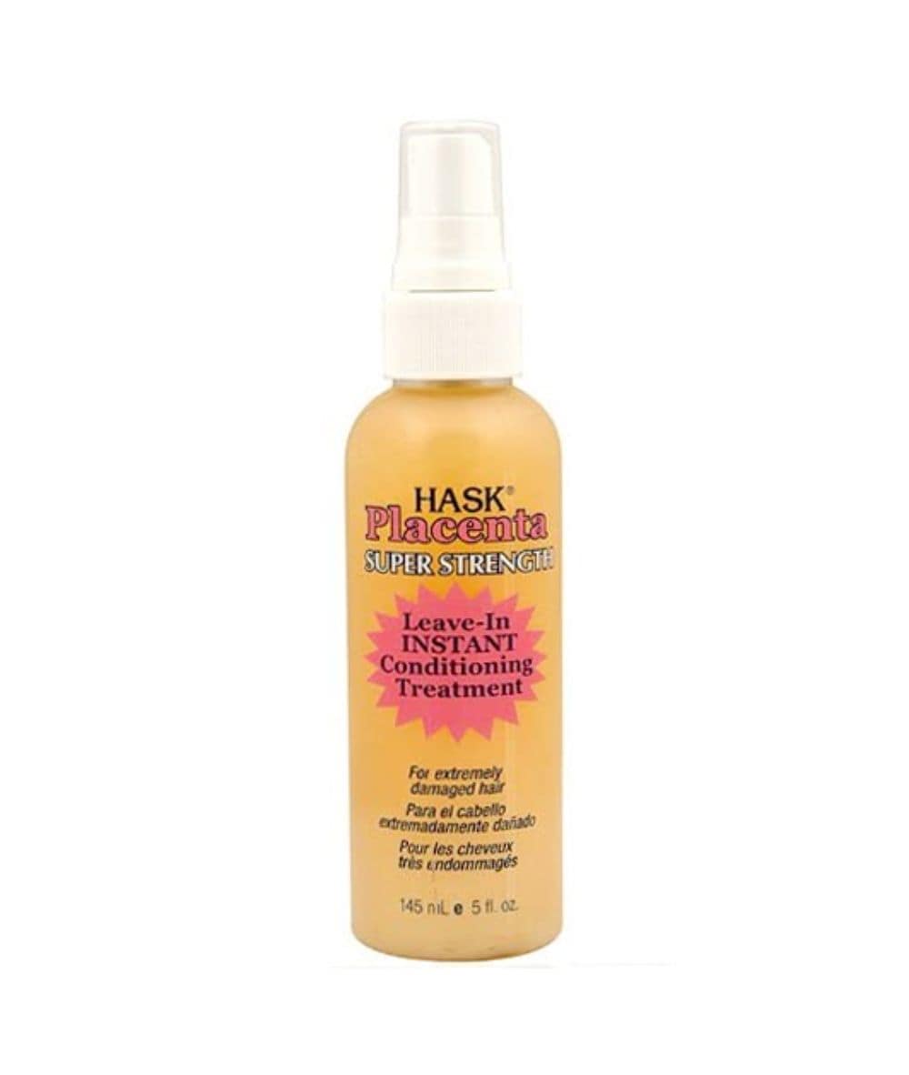 Hask Super Strength Placenta No-Rinse Instant Hair Repair Treatment 6oz