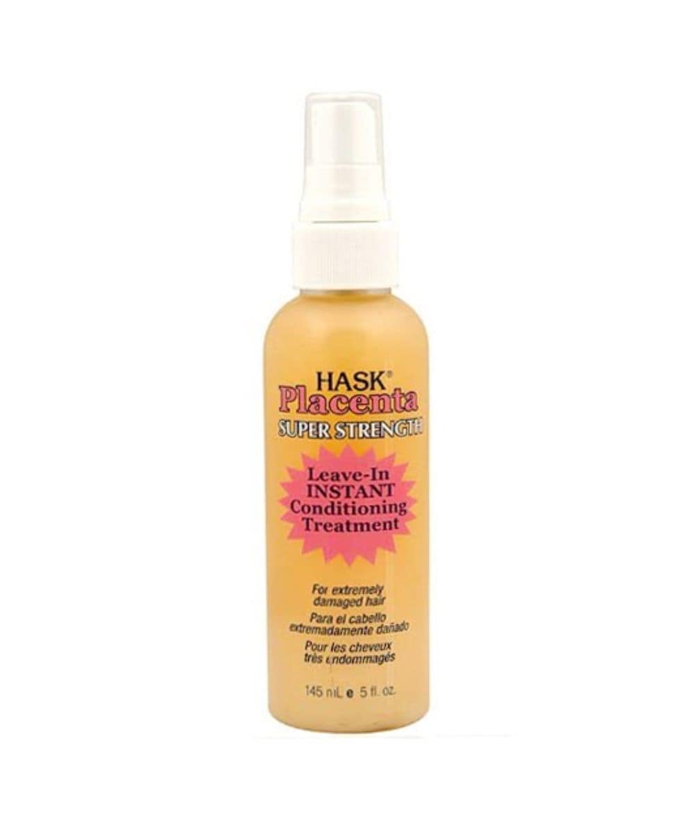 Hask Super Strength Placenta No-Rinse Instant Hair Repair Treatment 6oz, Hair Care - Cloré Beauty