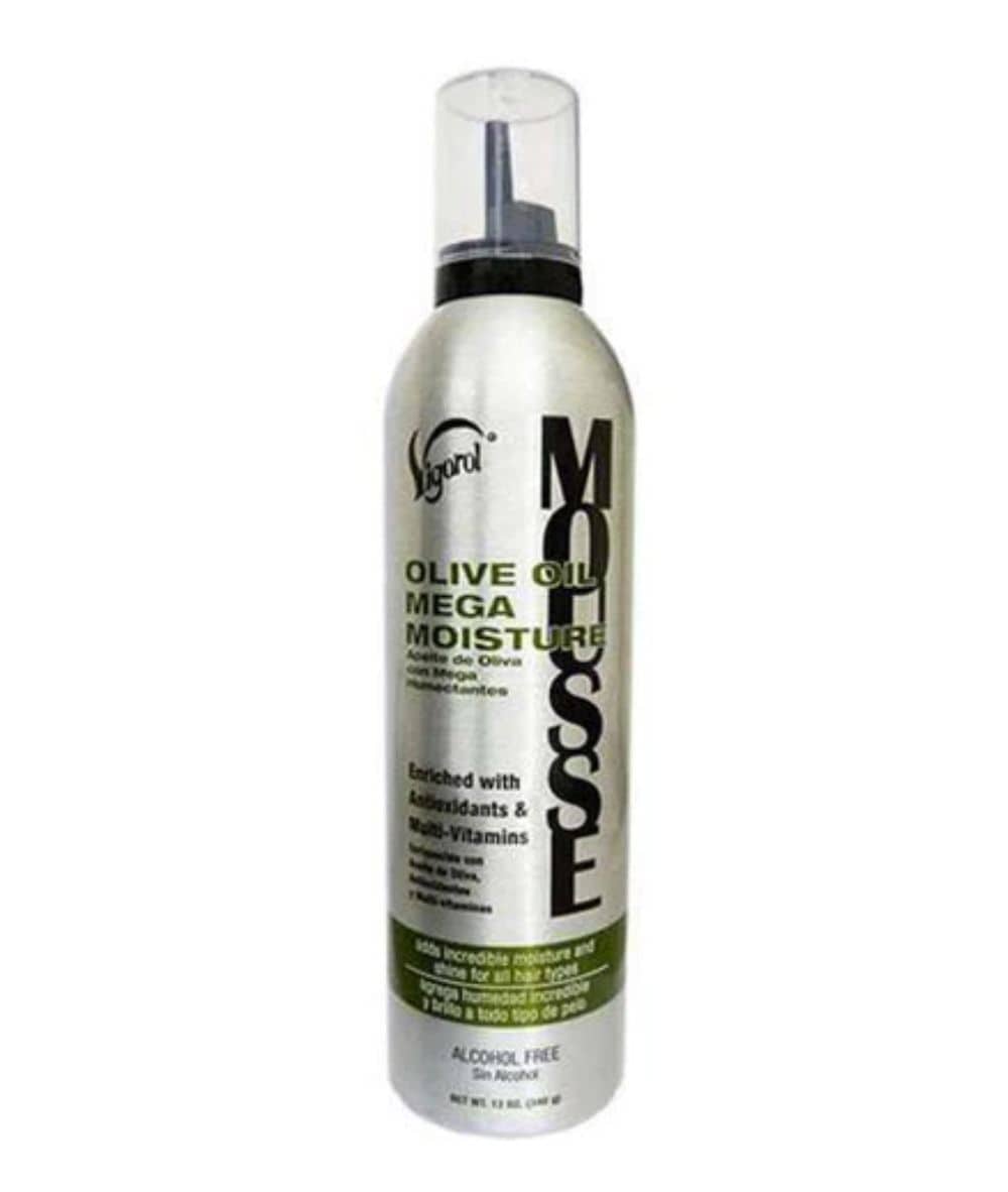 Vigorol Mousse Olive Mega Moisture 12Oz, HAIR CARE - Cloré Beauty