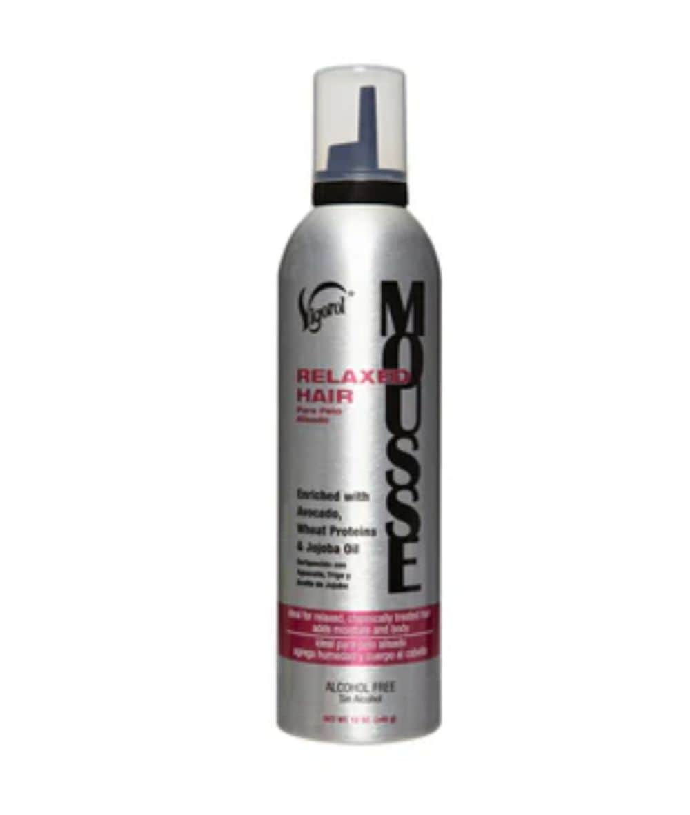 Vigorol  Mousse For Relaxed Hair 12Oz