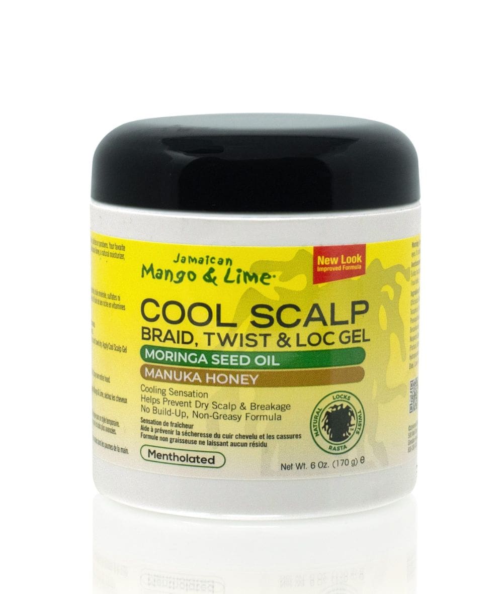 Jamaican Mango & Lime No More Itch Cool Scalp Braid, Twist & Loc Gel 6oz