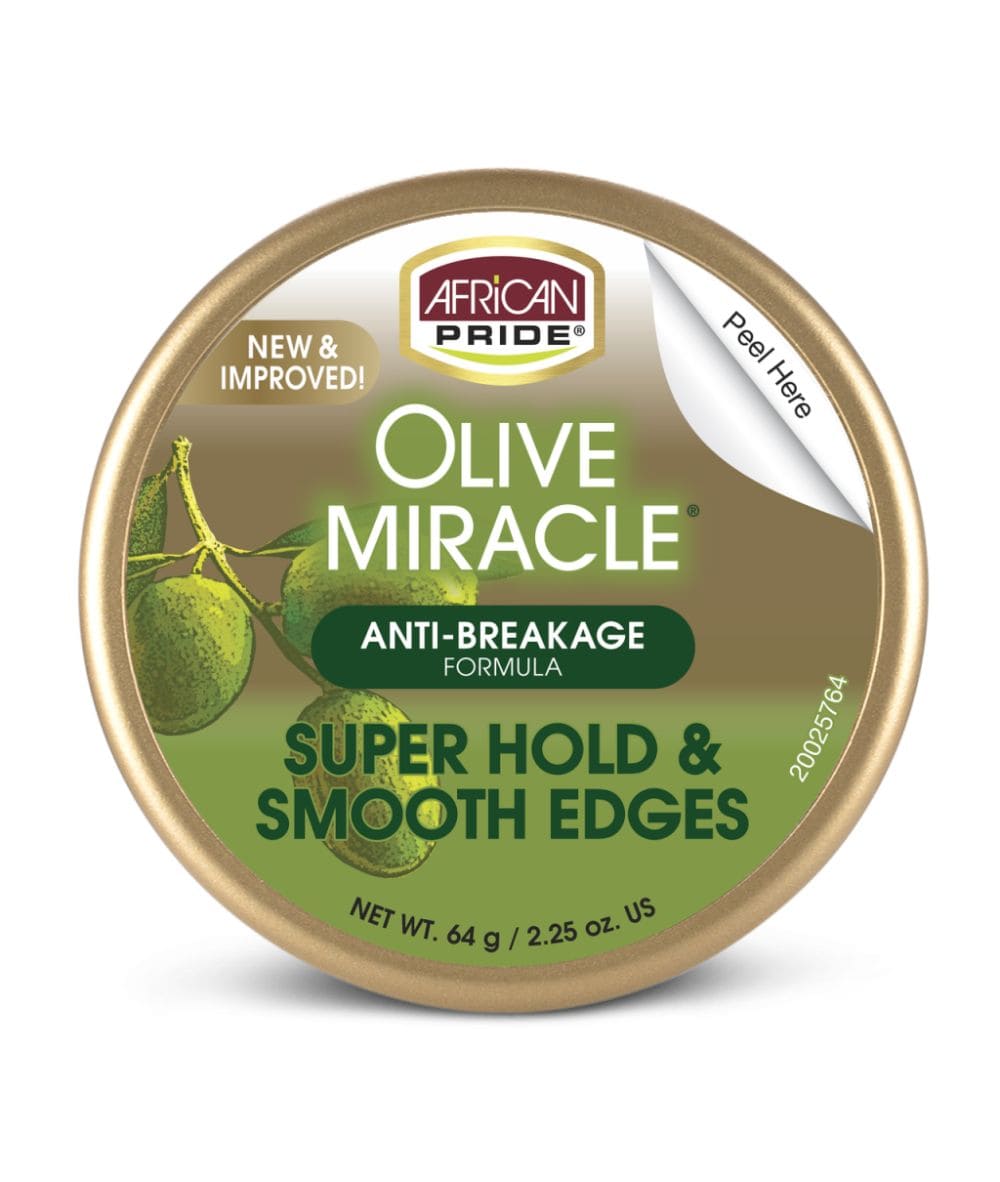 African Pride Olive Miracle Silky Smooth Edges 2.25oz, Hair Care - Cloré Beauty