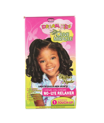 African Pride Dream Kids Olive Miracle No-Lye Relaxer 1 Complete Touch Up