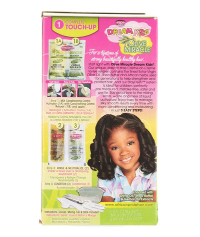 African Pride Dream Kids Olive Miracle No-Lye Relaxer 1 Complete Touch Up