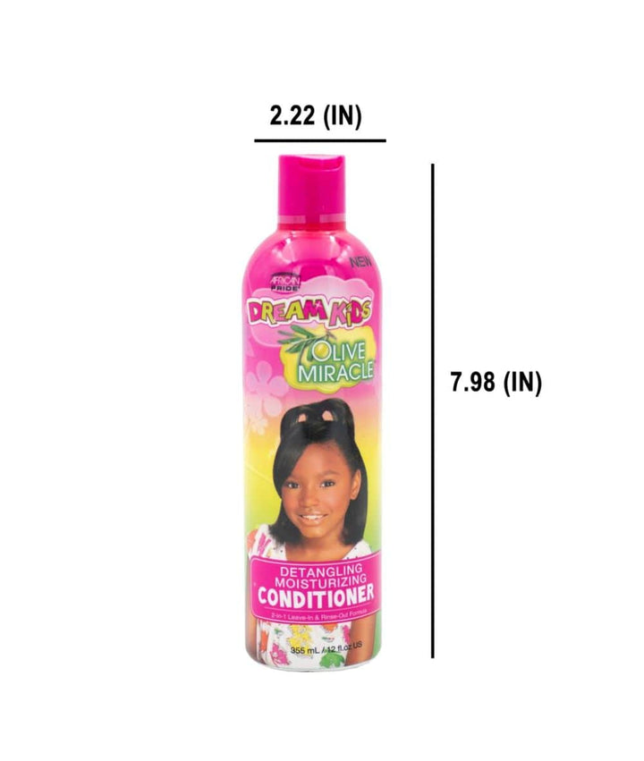 African Pride Dream Kids Olive Miracle Detangling Moisturizing Conditioner 12oz