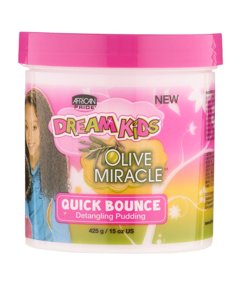 African Pride Dream Kids Olive Miracle Quick Bounce Detangling Pudding 15oz