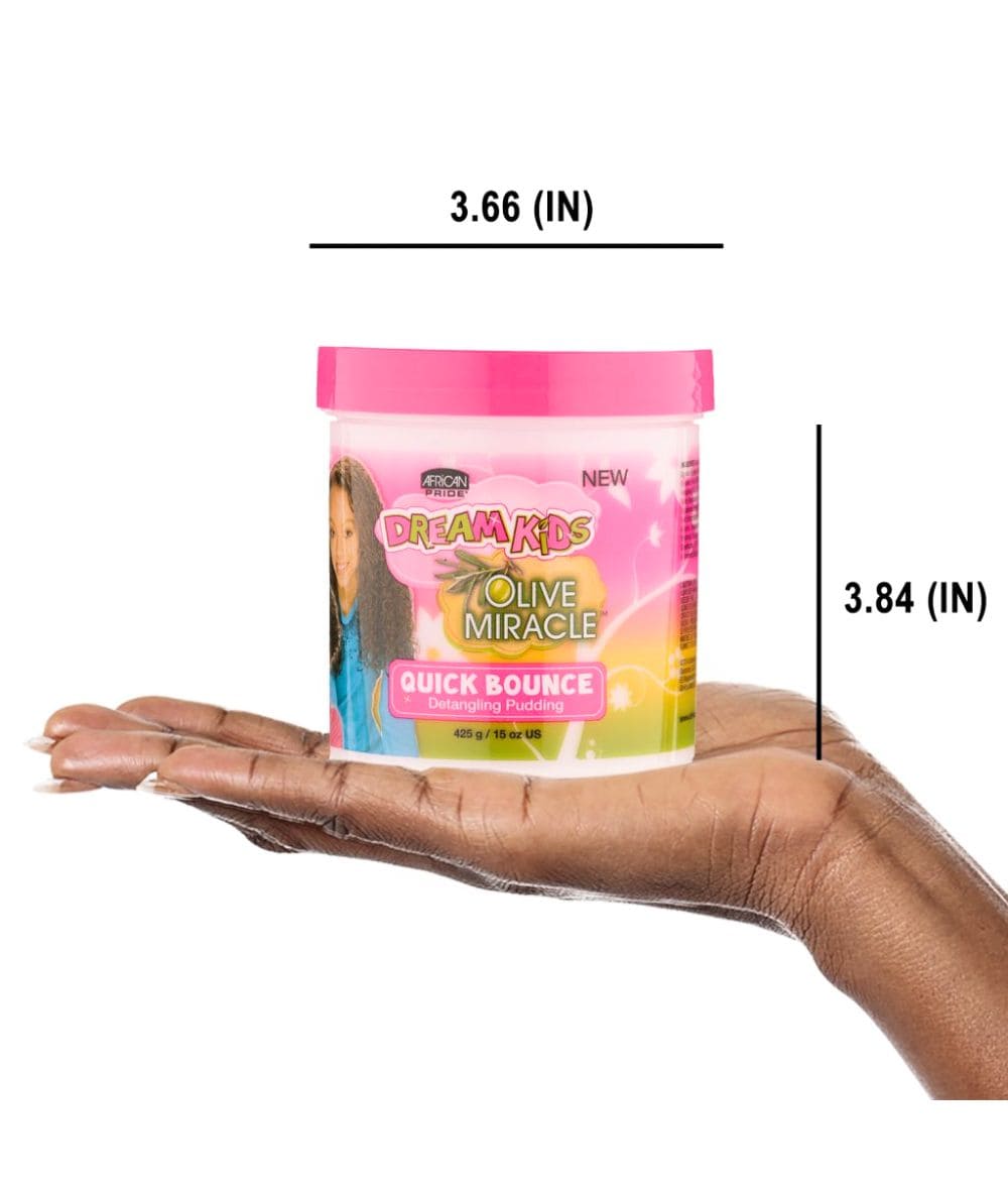 African Pride Dream Kids Olive Miracle Quick Bounce Detangling Pudding 15oz