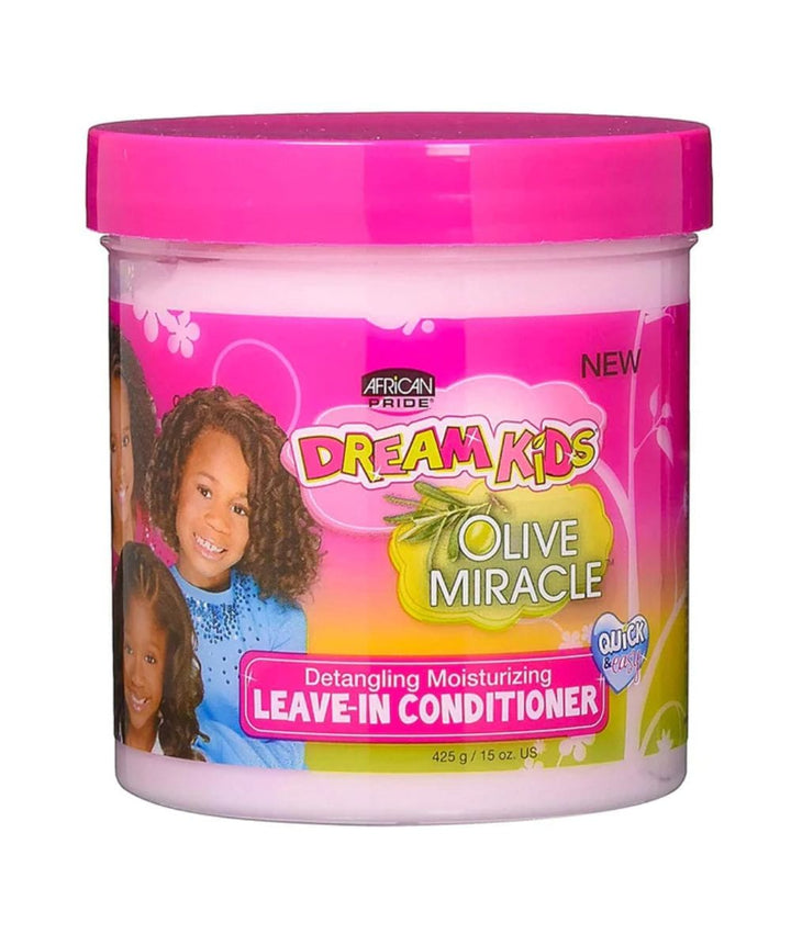 African Pride Dream Kids Olive Miracle Detangling Moisturizing Leave-in Conditioner 15oz