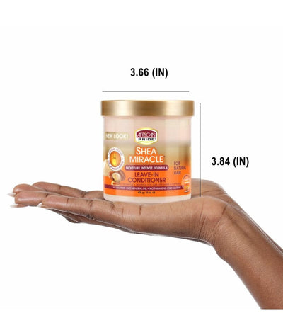 African Pride Shea Miracle Moisture Intense Leave In Conditioner 15 oz