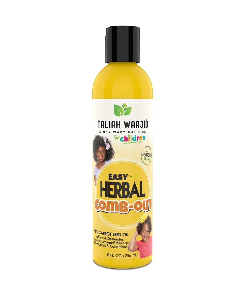 Taliah Waajid Children Kinky Wavy Natural Easy Herbal Comb Out 8oz, Hair Care - Cloré Beauty
