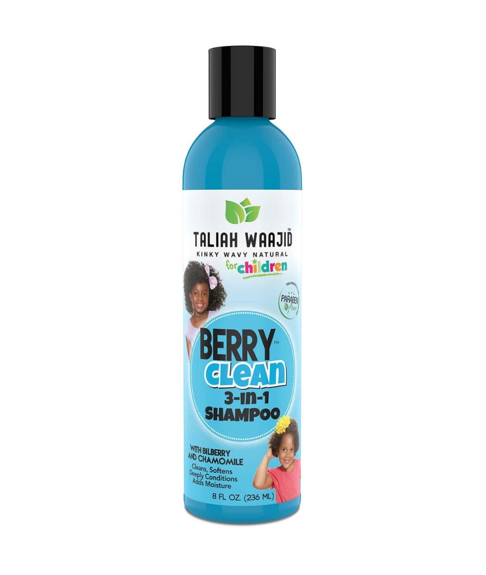 Taliah Waajid Children Kinky Wavy Natural Berry Clean 3 in 1 Shampoo 8oz, HAIR CARE - Cloré Beauty