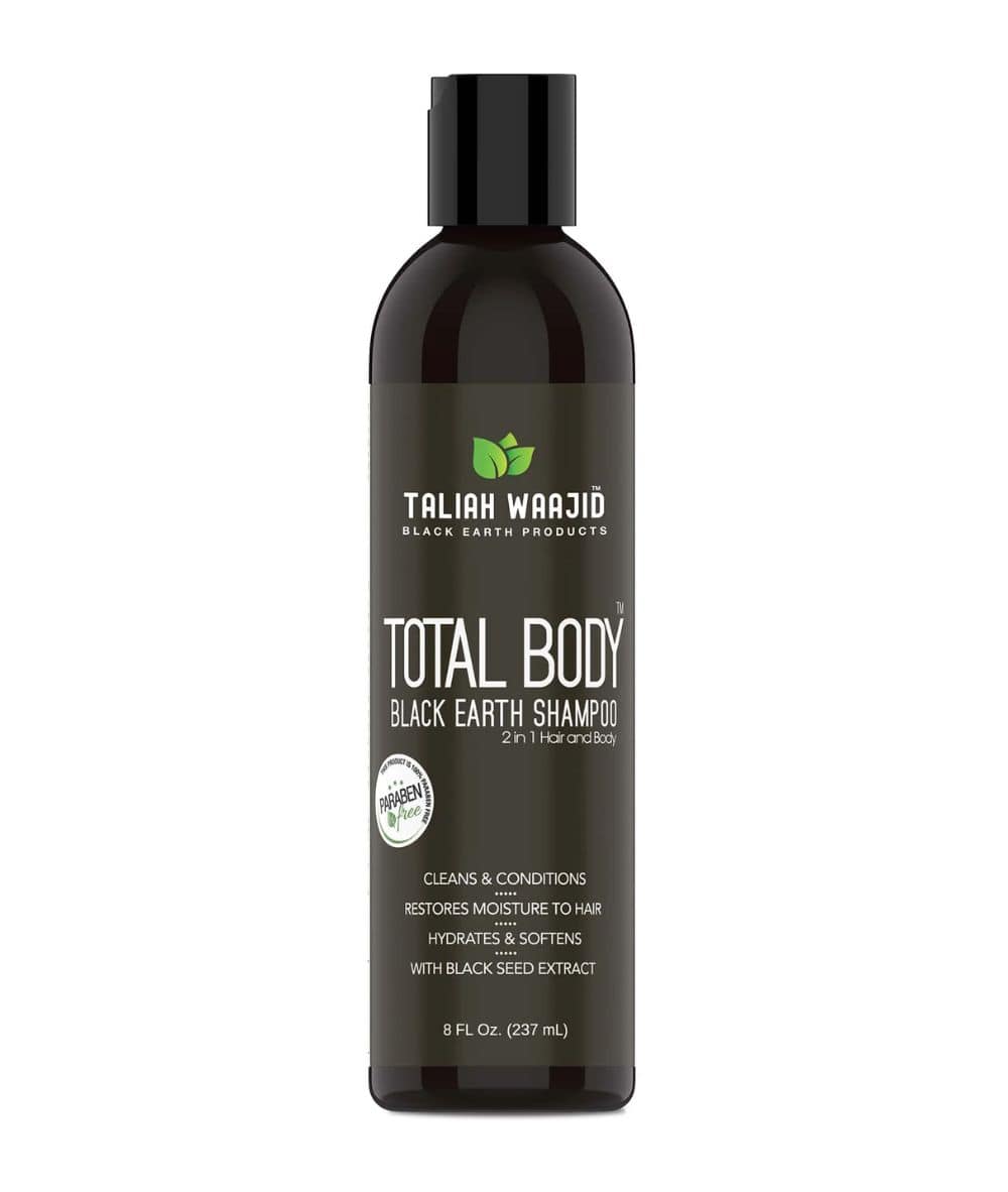 Taliah Waajid Total Body Black Earth Shampoo 8oz, Hair Care - Cloré Beauty