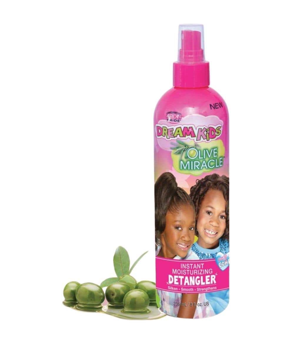 African Pride Dream Kids Olive Miracle Instant Moisturizing Detangler 8oz