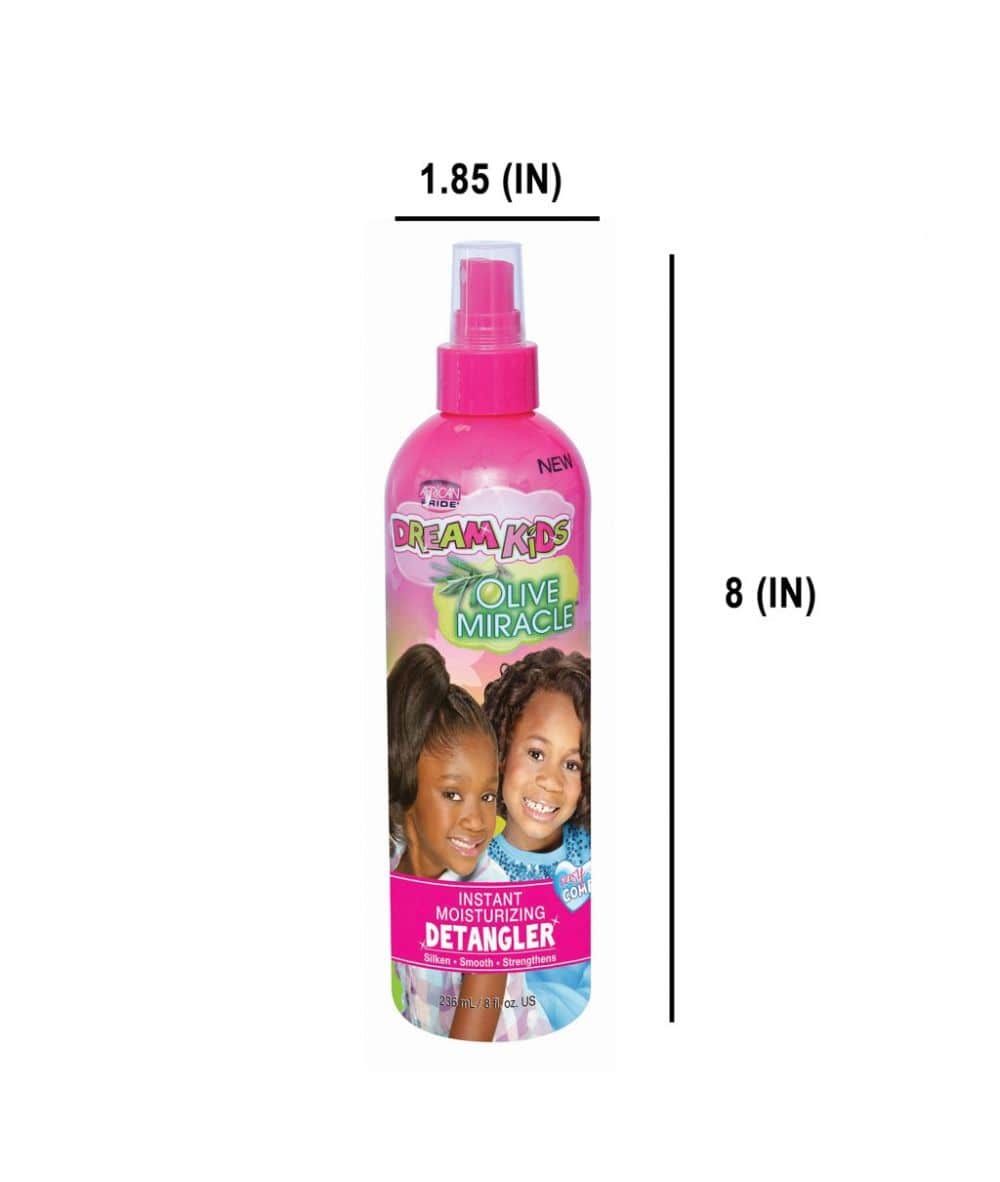 African Pride Dream Kids Olive Miracle Instant Moisturizing Detangler 8oz